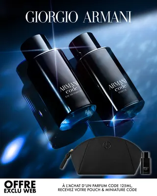 Armani Code EDP ambrée, épicée et boisée — 75 ml
