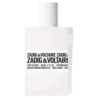 This Is Her! — EDP floral boisé gourmand 30 ml, Zadig & Voltaire