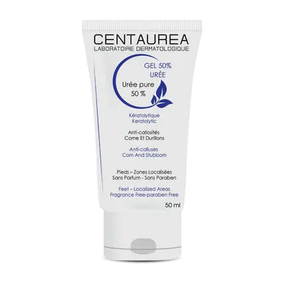 Gel Centaurea urée 50 % pour zones épaissies, 50 ml