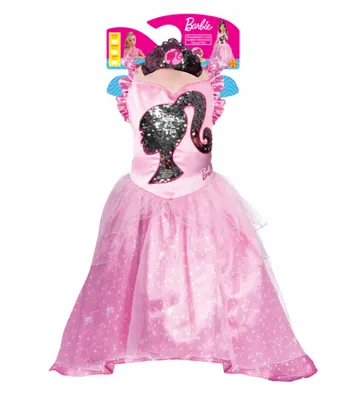 Robe de déguisement Barbie au cygne noir, 5-6 ans