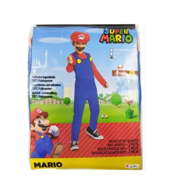 Costume Mario pour enfant, taille 7-8 ans