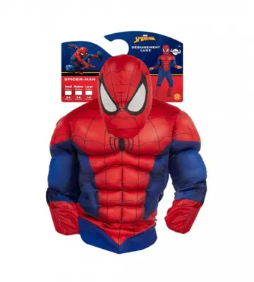 Tenue Spider-Man rouge et bleue, 7-8 ans
